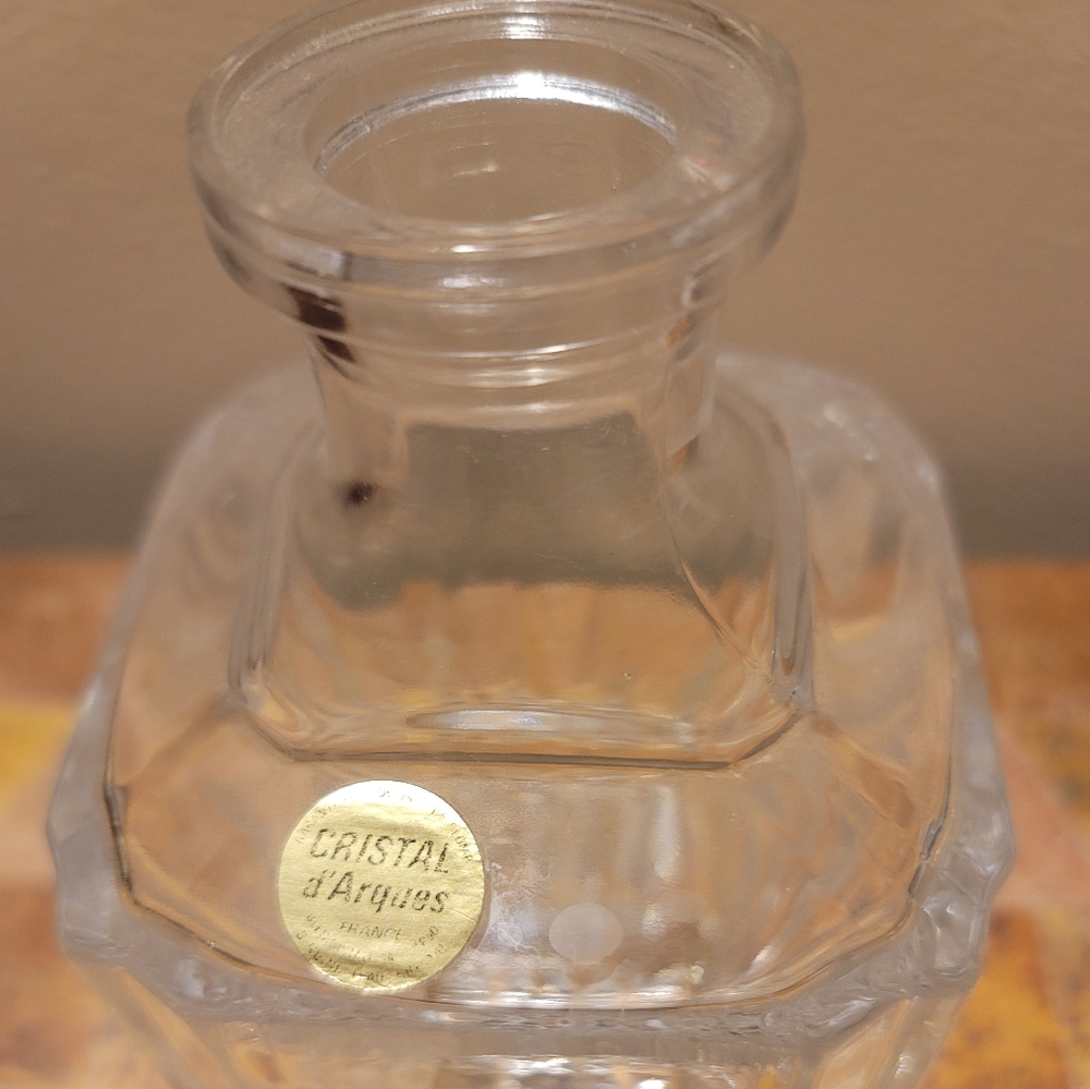 Cristal d'Arques Clear Glass Decanter
